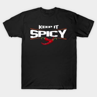 Keep It Spicy - Pepper Lover Design T-Shirt